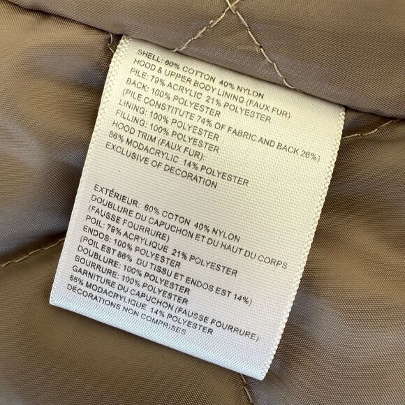 Laundry By Shelli Segal Long Parka Women’s XS Faux Fur Hooded Coat Green - Picture 8 of 14